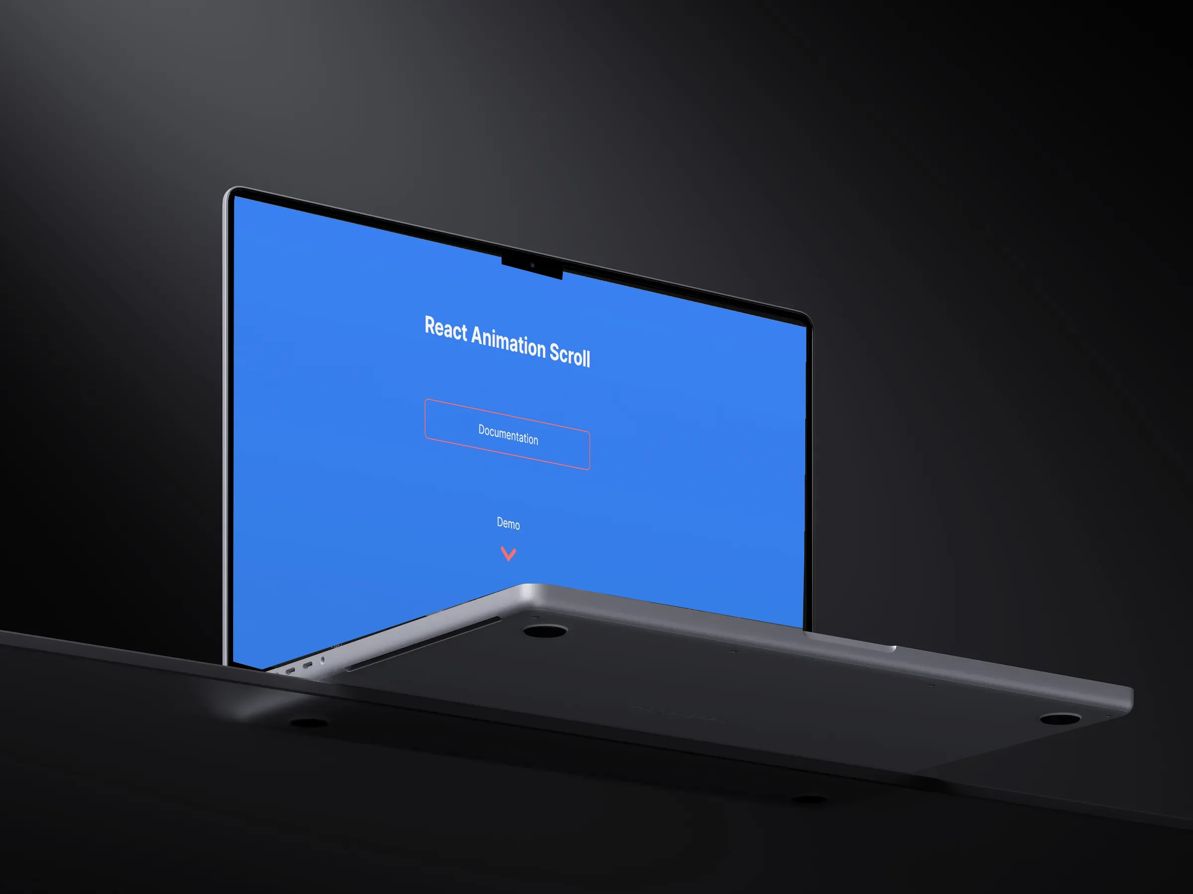 react scroll animation project